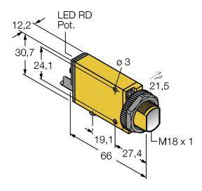 Turck Einweg-Lichtschranke MIAD9R 3040144 1St.
