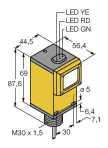 Turck Reflexions-Lichtschranke Q45BB6LLP 3039551 1St.