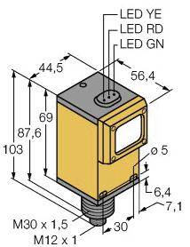 Turck Reflexions-Lichtschranke Q45BB6LLPQ6 3041033 1St.