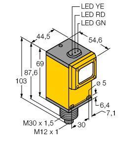 Turck Reflexions-Lichtschranke Q45BB6LPQ5 3038666 1St.
