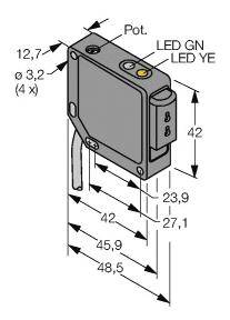 Turck Lichtleitersensor QM42VP6FP 3045783 1St.