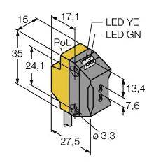 Turck Lichtleitersensor QS18VP6FP 3066224 1St.