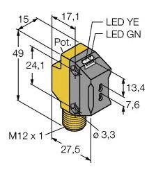 Turck Lichtleitersensor QS18VP6FPQ8 3066468 1St.