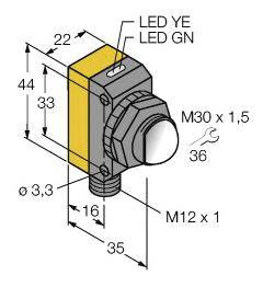 Turck Einweg-Lichtschranke QS30EXQ 3071561 1St.