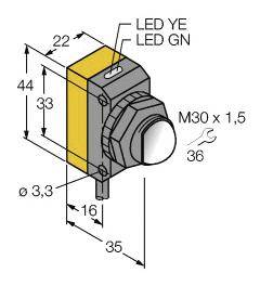 Turck Einweg-Lichtschranke QS30RRX 3071740 1St.