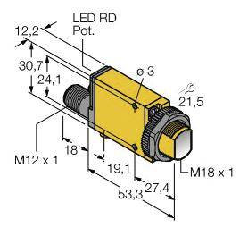 Turck Einweg-Lichtschranke SM31RQD 3026839 1St.