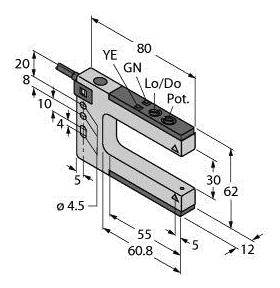 Turck Gabel-Lichtschranke SLM30B6 3074969 1St.