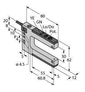 Turck Gabel-Lichtschranke SLM30B6 3074969 1St.