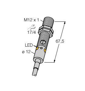 Turck Einweg-Lichtschranke M12PR 3077198 1St.