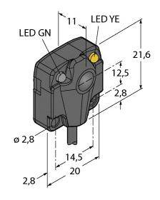 Turck Einweg-Lichtschranke Q10RP6R 3044754 1St.
