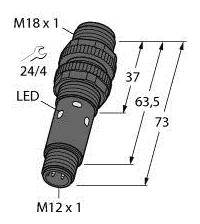 Turck Reflexions-Lichtschranke S18-2VPLP-Q8 3042147 1St.