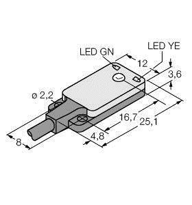 Turck Einweg-Lichtschranke VS2AN5RQ 3063097 1St.
