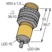 Turck Einweg-Lichtschranke SM30SRLB 3027376 1St.