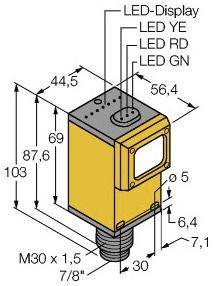 Turck Reflexions-Lichtschranke Q45VR2LVQ 3037002 1St.