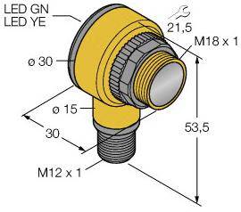 Turck Reflexions-Lichtschranke T18RW3LPQ3 3036920 1St.