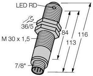 Turck Einweg-Lichtschranke SM30PRLQDB 3027379 1St.