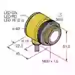 Turck 3055974 Ultraschall-Reflexionstaster T30UIPA PNP, Schließer 1St. Turck 3055974 Ultraschall-Reflexionstaster T30UIPA PNP, Schließer 1St.