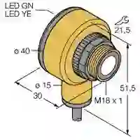Turck 3038269 Ultraschall-Sender T186UE 1St. Turck 3038269 Ultraschall-Sender T186UE 1St.