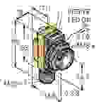 Turck 3073161 Ultraschall-Reflexionstaster QS18UNAEQ8 NPN, Schließer 1St.