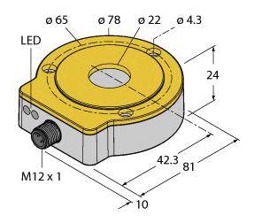 Turck Drehgeber 1 St. Ri360P0-QR24M0-ELiU5X2-H1151