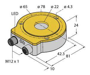 Turck Drehgeber 1 St. RI360P0-QR24M0-CNX4-2H1150