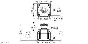 Turck SSA-EB1PLYR-02ED1Q5B Not-Aus-Taster IP65 1St.