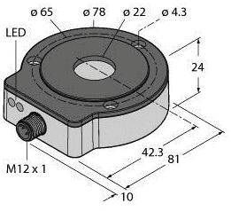 Turck Drehgeber 1 St. RI360P0-EQR24M0-ELIU5X2-H1151