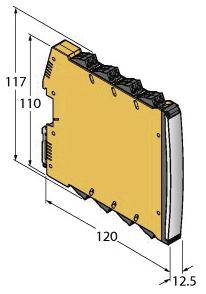Turck IMX12-TI02-2TCURTDR- 2I-C0/24VDC Temperatur-Messverstärker 2-Kanalig 7580509