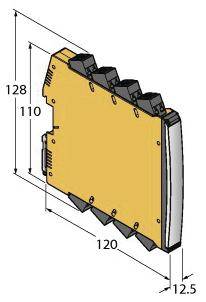 Turck IMX12-TI02-2TCURTDR- 2I-C0/24VDC/CC Temperatur-Messverstärker 2-Kanalig 7580511