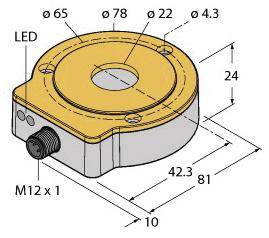 Turck Inkremental Drehgeber 1 St. RI360P0-QR24M0- 2048X2-H1181