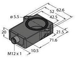Turck Drehgeber 1 St. RI360P1-QR20-LU4X2- H1141