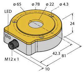 Turck Drehgeber 1 St. RI360P0-QR24M0-IOLX2-H1141/3GD