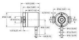 Turck Inkremental Drehgeber 1 St. REI-E-112I8E-2B1024-C