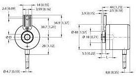 Turck Inkremental Drehgeber 1 St. REI-E-112IA0T-2B360-C