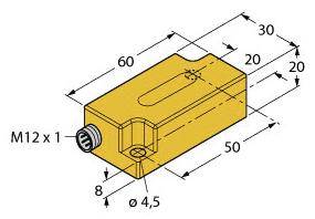 Turck Neigungssensor B2N45H-Q20L60-2LU3-H1151/S97 1534039