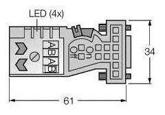 Turck 6604221 Sensor-/Aktor-Steckverbinder, konfektioniert 1St.