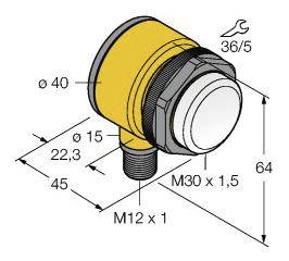 Turck Kennleuchte T30GRYPQ 3074024 Dauerlicht