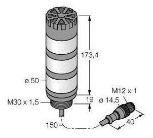 Turck Kombi-Signalgeber TL50GYRAQP
