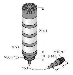 Turck Kombi-Signalgeber TL50BGYRAQP