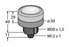 Turck Rundumleuchte K50BCLXRXPQ 3018337 Dauerlicht