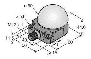 Turck Rundumleuchte K50FLGRYBWPQ8 3083453 Dauerlicht