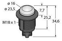 Turck Rundumleuchte S18LGRYPT 3031637 Dauerlicht