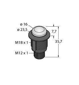 Turck Rundumleuchte S18LBXXPQ 3020934 Dauerlicht