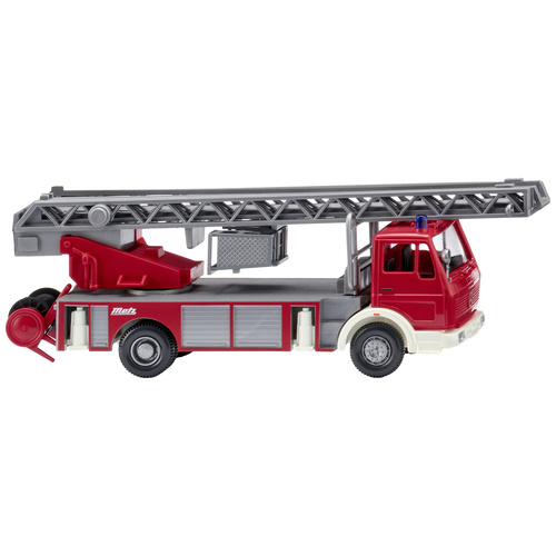 Wiking 061803 H0 Einsatzfahrzeug Modell Mercedes Benz Feuerwehr, Metz DLK 23-12