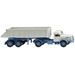 Wiking 067711 H0 LKW Modell Henschel Hinterkippersattelzug, hellblau/papyrusweiß Wiking 067711 H0 LKW Modell Henschel Hinterkippersattelzug, hellblau/papyrusweiß