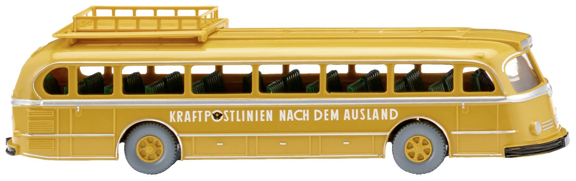 Wiking 070002 H0 Bus Modell Mercedes Benz Pullman MB O 6600 H Kraftpost