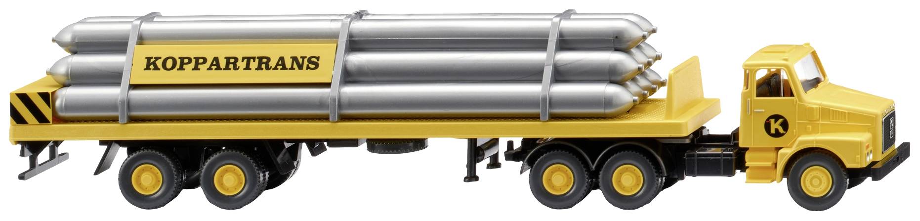 Wiking 078701 H0 LKW Modell Volvo Gastransportsattelzug N12 Koppartrans