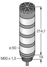 Turck Kombi-Signalgeber TL50WGYRA
