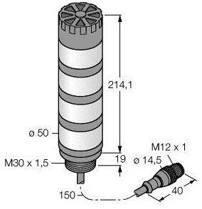 Turck Kombi-Signalgeber TL50WGYRAQP