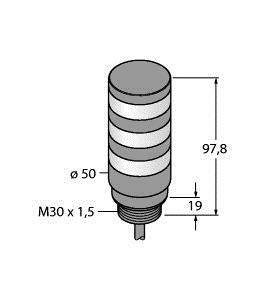 Turck Signalsäule 3096377 TL50CGYB 1St.